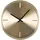 VCM Istanbul 30,0cm Aluminium Wanduhr gold