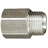 Riegler 111637-252.13-ES Reduziernippel, lang, G 1/4 a., G 1/4 i., SW 17, Edelstahl 1.4571, 1Stk