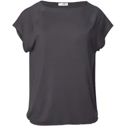 Yoga T-Shirt Jiva Tee Yoga Damen Grau Stretchig KISMET XS