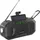 Renkforce RF-CR-300 Outdoorradio UKW, MW Notfallradio, Bluetooth®, SD wiederaufladbar, Solarpanel, Handkurbel, Schwarz