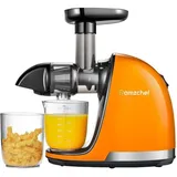 amzchef 1501-OG-SM slow juicer, Entsafter, Orange