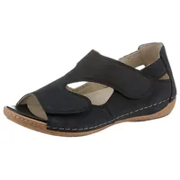 WALDLÄUFER Riemchensandale »HELIETT«, Sommerschuh, Sandalette, Keilabsatz, mit Rahmennaht, H-Weite