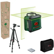 Bosch Kreuzlinienlaser UniversalLevel 360 Set mit Stativ TT 150