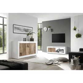 Home Affaire Sideboard 160 x 86 x 43 cm Weiß