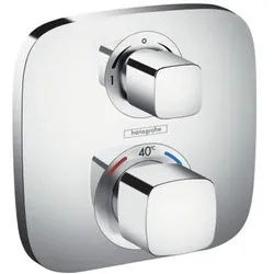 hansgrohe Thermostat Unterputz Ecostat E Fertigset 2 Verbraucher chrom