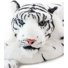 Brubaker Tiger Kuscheltier 60 cm Weiß