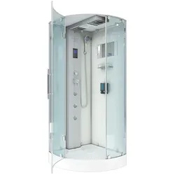 AcquaVapore D37-20L2 Dusche Dampfdusche Duschtempel Duschkabine 100x100 OHNE 2K Scheiben Versiegelung