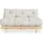 Karup Roots Schlafsofa, 140 cm, Kiefer massiv unbehandelt, von