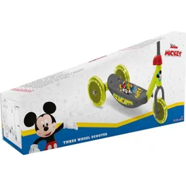Disney Mickey 3-Rad Scooter, Verstellbar, Mit Rutschfester Plattform