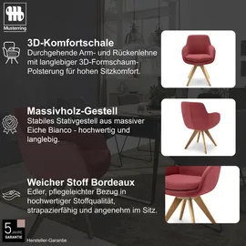Musterring Esszimmerstuhl Tavia Holz rot
