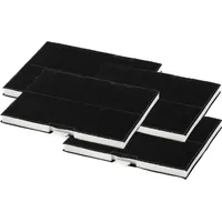 Keenberk Super Sparset 4x Ersatz-Aktivkohlefilter passend für Siemens LZ53451