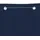 vidaXL Seitenmarkise 140 x 240 cm Blau Polyester