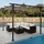 MCW Pergola C42 3 x 3 m inkl. Schiebedach Taupe