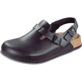Birkenstock Tokio Super Grip, Naturleder, schwarz, Weite normal, Größe 41
