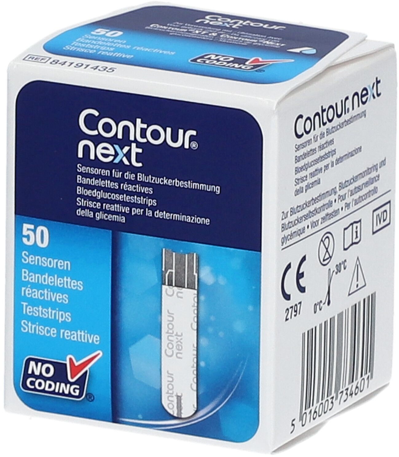 Contour® Next Sensoren Teststreifen 50 St 50 St Teststreifen