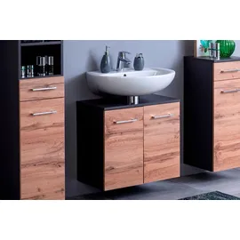 WELLTIME Waschbeckenunterschrank Avignon 60 x 54 cm Braun