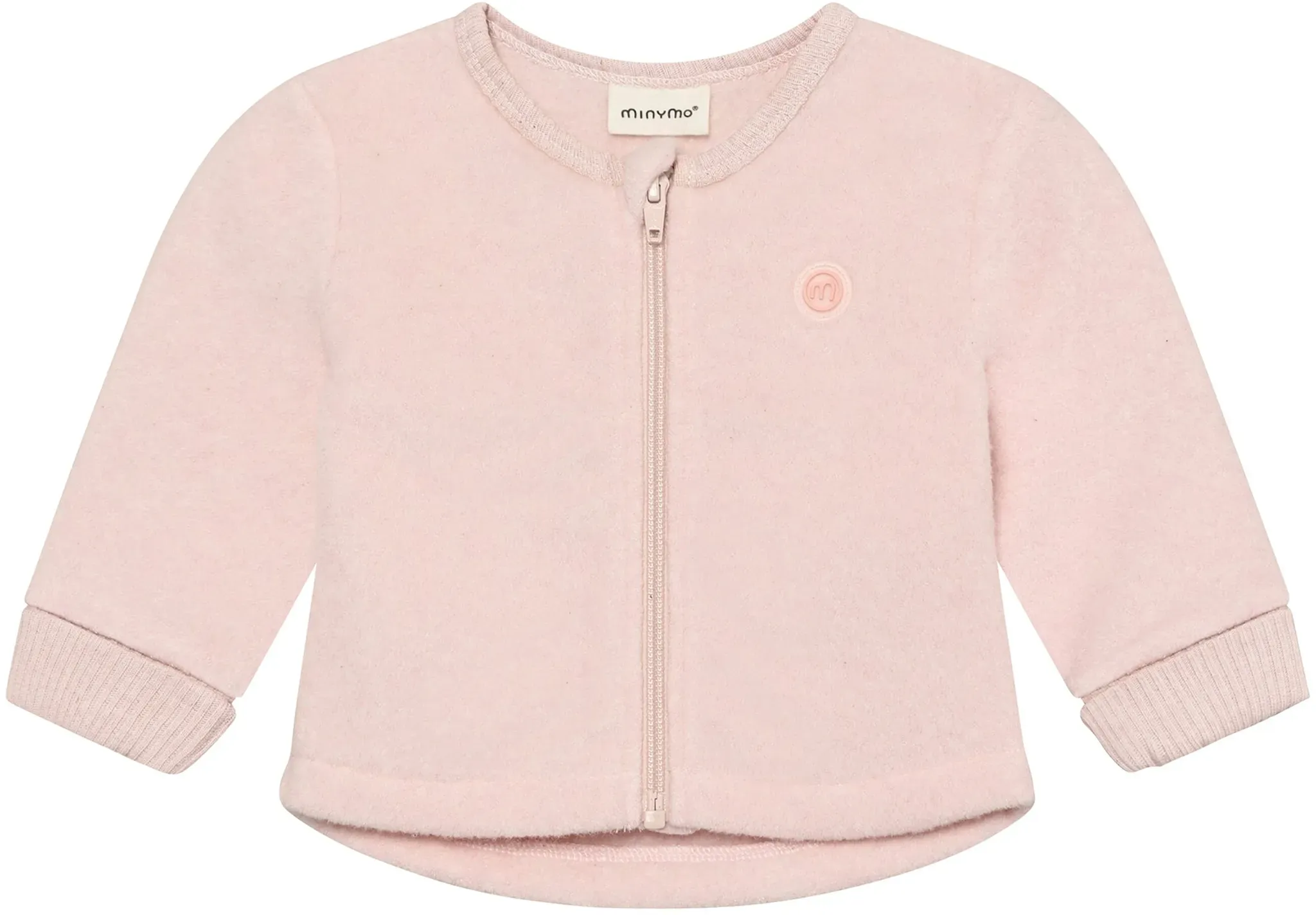 MINYMO Baumwoll-Fleecejacke, rosa, 92