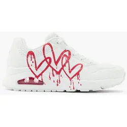 Chunky Sneaker UNO-DRIPPING IN LOVE - Damen - weiß