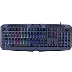 SPEEDLINK LUDICIUM RGB Rainbow Gaming Keyboard, black - DE Layout
