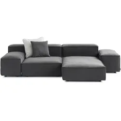 designwerk Sofa Puzzle Stoff Dark Grey