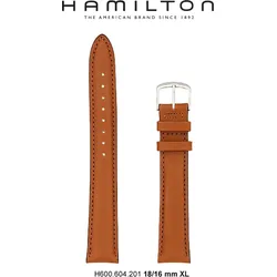Hamilton - Khaki Auto Band-set Leder-braun-18/16 H690.604.201 - braun