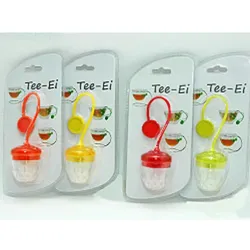 1 x Tee-Ei -  DESIGN - Doppelblister, Farbe zufällig