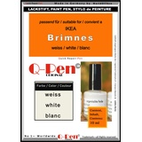 Q-Pen Original Lackstift for IKEA Brimnes white - Touch-up Paint by