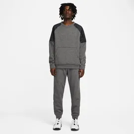 Nike Therma-FIT Tapered Fitness Herren Trainingshose grau - charcoal heathr/dk smoke Grey/Blck - M