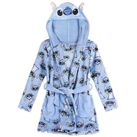 Cerdá Cerda Kinderbademantel Disney Coral Fleece Bademantel Stitch für Jungen Mädchen Kinder, Polyester 12 Jahre