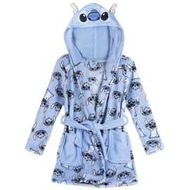 Cerdá Cerda Kinderbademantel Disney Coral Fleece Bademantel Stitch für Jungen Mädchen Kinder, Polyester 12 Jahre