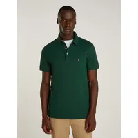 Tommy Hilfiger Poloshirt »1985 SLIM POLO«, aus leicht strukturiertem Piqué-Material Gr. XL, Ornamental Green, , 75821018-XL