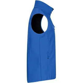 New Wave Classic Softshell Weste Blau M