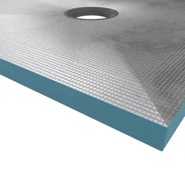 Marwell PLANO Duschelement 90x90 cm befliesbar Grau