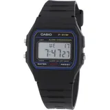 Casio F-91W-1YEG,Digitaluhr,Armbanduhr,Uhr,schwarz,Unisex, Retro,Casual,NEU