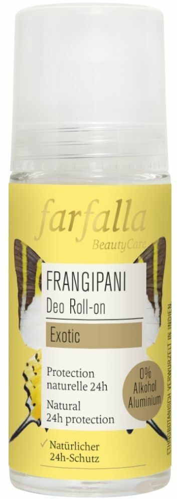 FARFALLA Déodorant Roll-on Fleuri Frangipane 50 ml Rouleau