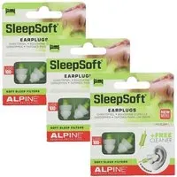 Alpine SleepSoft® Bouchon D'Oreille Bouchons 3x1 pc(s)