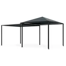 Blumfeldt Pavillon 3 x 3 m grau