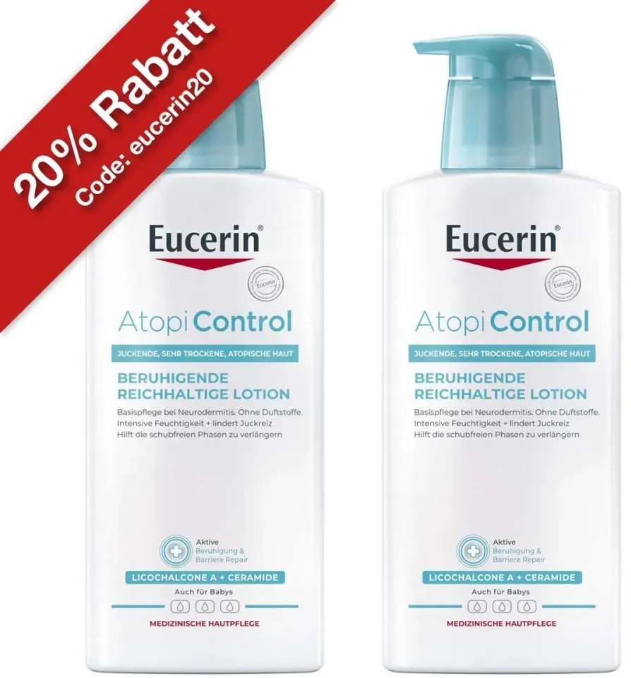 Eucerin AtopiControl Beruhigende Reichhaltige Lotion