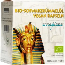 Dynamis Gesundheitsprod.Vertr.GmbH Schwarzkümmel BIO vegan Kapseln 180 St.