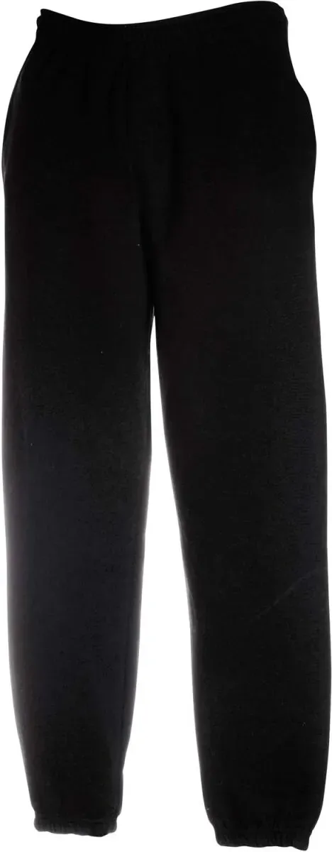 Fruit of the Loom Herren Classic Elasticated Cuff Jog Pants Sweat-Hose 64-026-0 black M