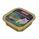 Animonda Katzen Nassfutter Vom Feinsten Adult Schlemmerkern mit Rind, Lachsfilet + Spinat 100 g