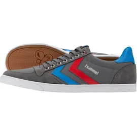 hummel Slimmer Stadil Low castle rock/ribbonred/brilliant blue 36