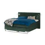 Musterring Boxspringbett Premiumversion Dubai ¦ grün ¦ Maße (cm): B: 197 H: 124