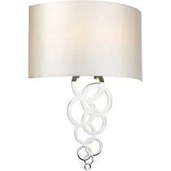 Curtis Wandleuchte chrom poliert Elstead Lighting CURTIS-LARGE-PC