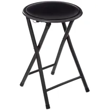 5five simply smart Klapphocker Kunststoff 30 x 45 x 30 cm Schwarz