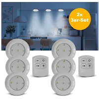 EAXUS Eaxus® 6er Set LED Lampe Batteriebetrieben - LED