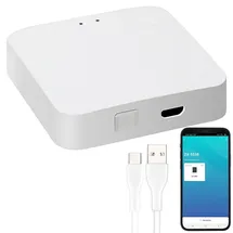 Luminea Home Control WLAN-Gateway mit Bluetooth-Mesh für ELESION- und Smart-Life-Geräte