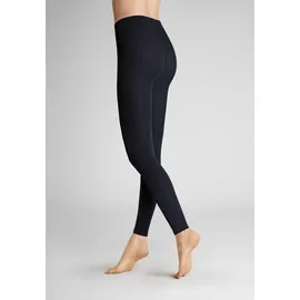 Hudson Strickstrumpfleggings Thermo weich in Marine | Gr.: 40-42