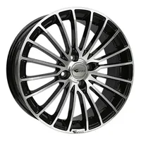 BROCK B24 7,0 x 16 4 x 100 ET38 MB63,4 Schwarz Glanz Vollpoliert