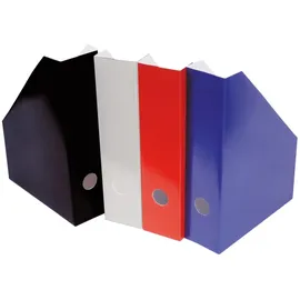 Herlitz Stehsammler A4 farbig sortiert 5er Wellpappe Rückenbreite 7cm